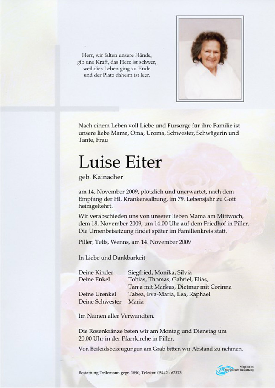   Luise Eiter