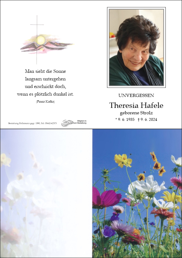 Theresia Hafele 
