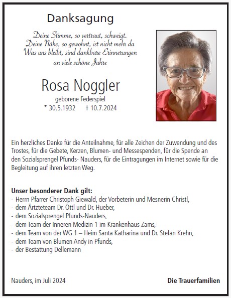 Rosa Noggler 