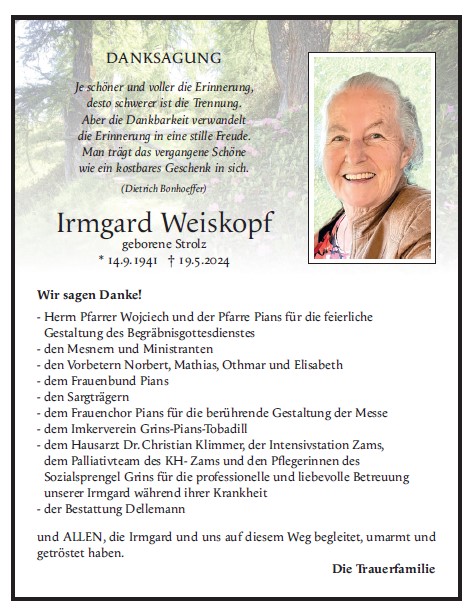 Irmgard Weiskopf 