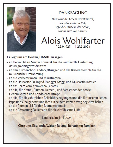 Alois Wohlfarter 